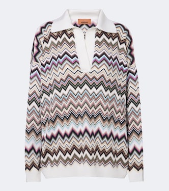 Zigzag polo sweater | Missoni