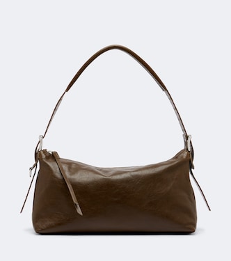 Sac porté épaule Small en cuir | Lemaire