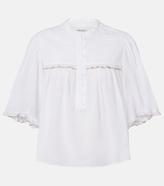 Douna cotton-blend blouse | Marant Etoile