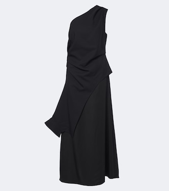 Layered one-shoulder dress | Róhe