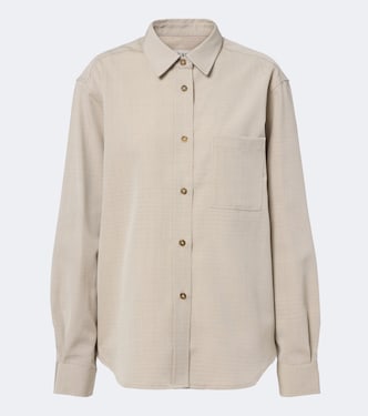 Wool and silk shirt | Róhe