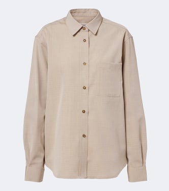 Wool and silk shirt | Róhe