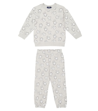 x Disney® – Ensemble sweat-shirt et pantalon de survêtement en coton | Stella McCartney Kids