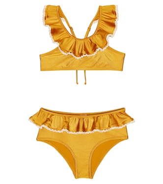 Tiggy ruffle-trimmed bikini | Zimmermann Kids