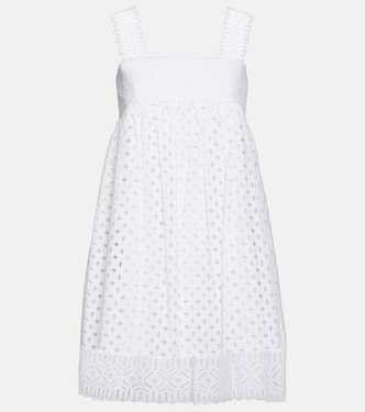Robe en coton à broderies anglaises | Tory Burch