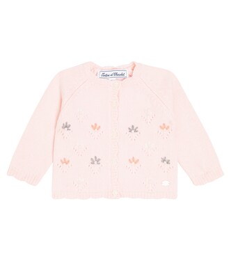 Baby - Cardigan in misto lana con ricamo | Tartine et Chocolat