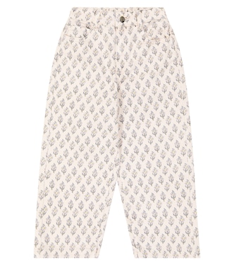Elaine printed cotton pants | The New Society
