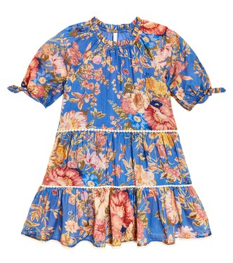 August floral cotton dress | Zimmermann Kids