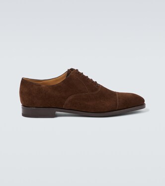 Schnürschuhe City II aus Veloursleder | John Lobb