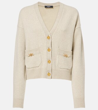 Wool and cashmere cardigan | Versace