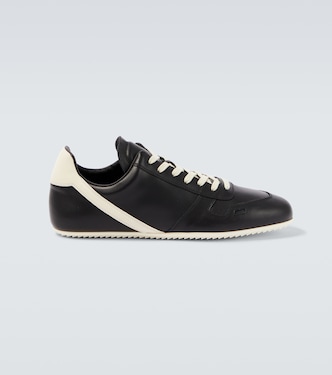 Minimal leather sneakers  | Rick Owens
