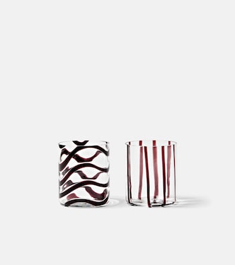 Set Cyrcus aus zwei Tumbler-Gläsern | NasonMoretti
