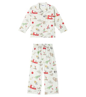 Lex printed cotton pajamas | Molo