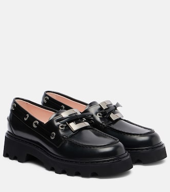 Viv' Rangers Truck leather loafers | Roger Vivier