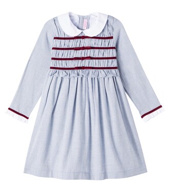 Garcia ruched cotton dress | La Coqueta