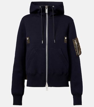 Paneled hoodie | Sacai