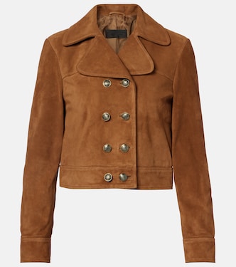 Cassidy cropped suede jacket | Nili Lotan