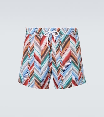 Zigzag swim trunks  | Missoni
