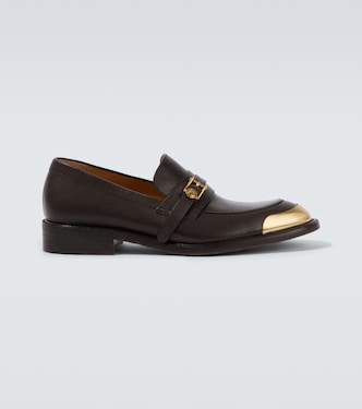 Primo Medusa leather loafers | Versace