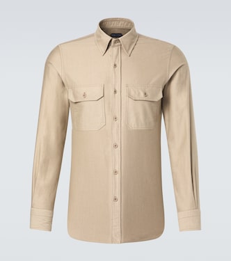 Cotton moleskin shirt | Tom Ford