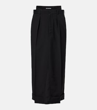 Pleated midi skirt | Junya Watanabe