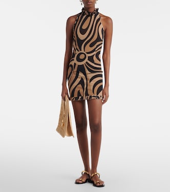 marmo print mini dress PUCCI Marmo-print Short Dress | Pink