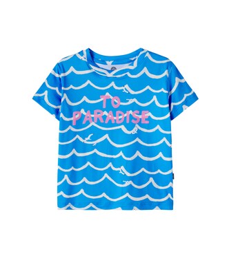 Printed cotton jersey T-shirt | Pepita&Me