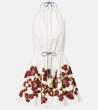 Haze floral cotton minidress | Alémais