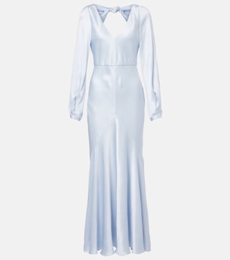Silk satin maxi dress | Gabriela Hearst