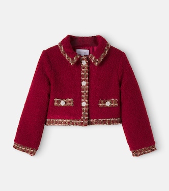 Embellished bouclé jacket | Patachou