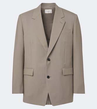 Blazer aus Wolle und Mohair | Saint Laurent