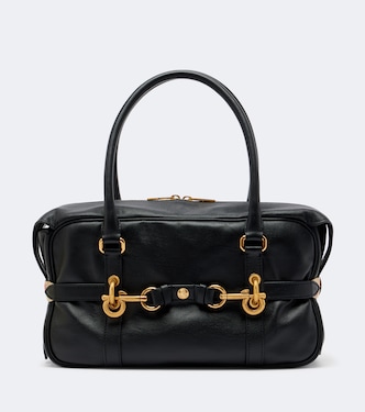 Medium leather shoulder bag | Burberry