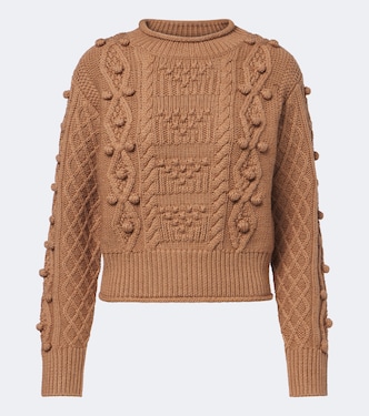 Pullover Milo in lana a trecce | Emilia Wickstead