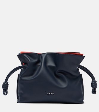 Layered Flamenco Mini leather clutch | Loewe