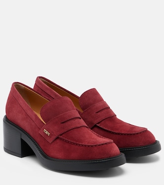 Loafer-Pumps aus Veloursleder | Tod's