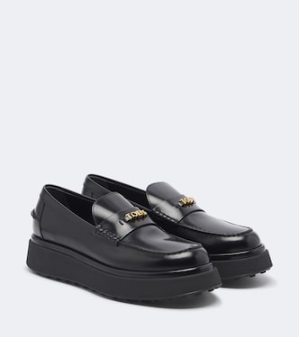 Mocasines con plataforma de piel | Tod's