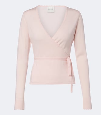 Maisie wool wrap top | Posse