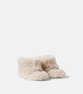 Baby shearling booties | Bonpoint