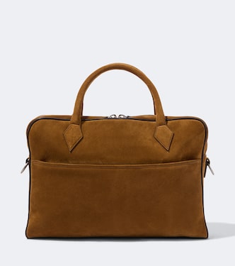 Closer Slim suede briefcase | Métier