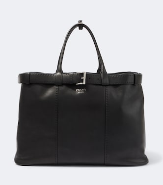 Prada Buckle leather tote bag | Prada