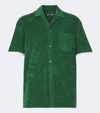 Clarck cotton-blend terry shirt | Vilebrequin