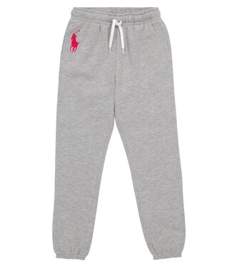 Logo cotton-blend sweatpants | Polo Ralph Lauren Kids