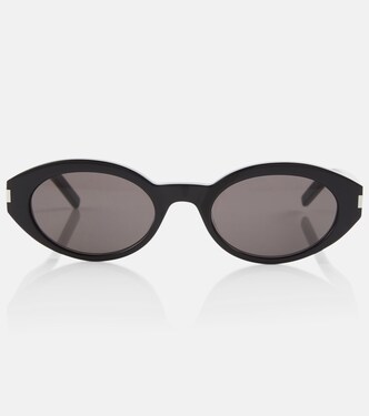 Occhiali da sole ovali in acetato | Saint Laurent