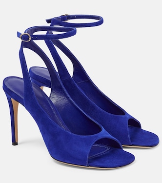 Suede slingback sandals | Victoria Beckham