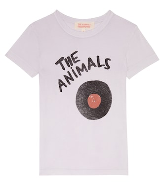 Hippo printed cotton T-shirt | The Animals Observatory