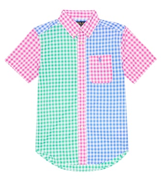 Gingham cotton shirt | Polo Ralph Lauren Kids