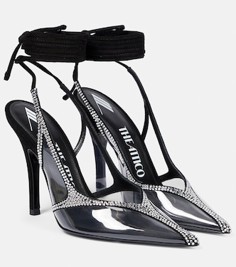 Venus crystal-embellished pumps | The Attico