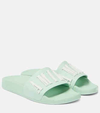 Logo rubber slides | Amiri