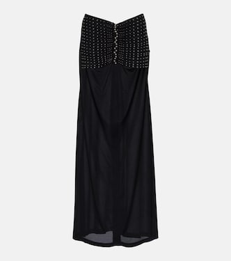Embellished maxi skirt | Rabanne