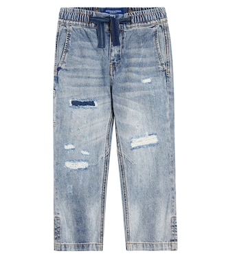 Distressed straight jeans | Scotch & Soda Kids